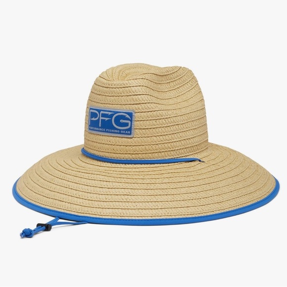 Columbia Tan and Blue Women's Hat - Picture 1 of 7